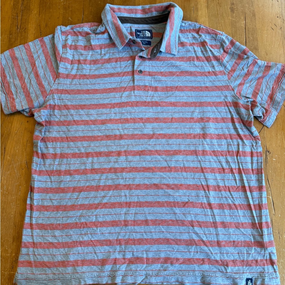The North Face Polo Shirt Stripe Short Sleeve Men’s XXL